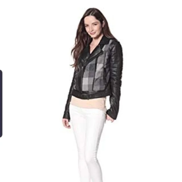 Cote by improvd Leather Biker Jacket - Picture 2 of 6